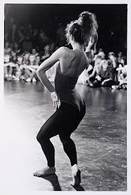 Deelneemster aan de regionale finale van de Fame-danswedstrijd