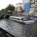 boat tour through the canals of amsterdam in Amsterdam, Netherlands 