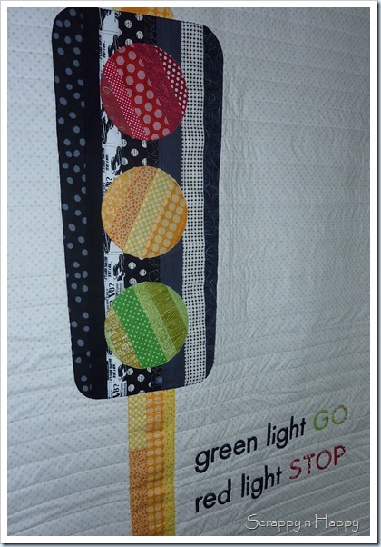 Traffic light quilt 1
