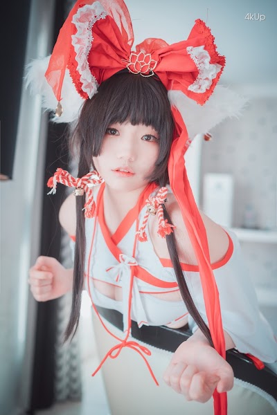 DJAWA Photo – Mimmi (밈미) Kitsune Miko (A ver)