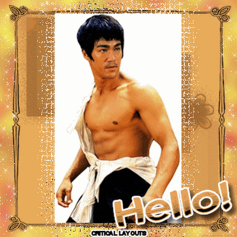gifs animados de Bruce Lee con comentarios