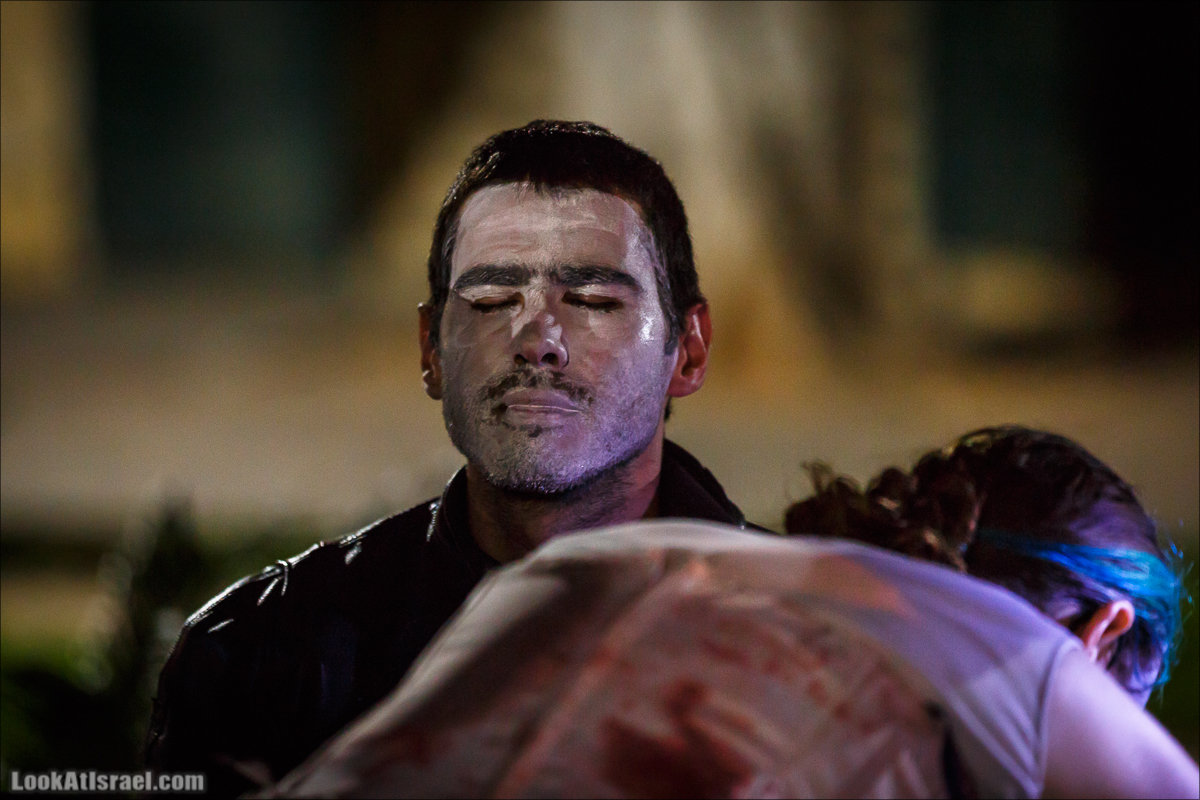 LookAtIsrael.com - Парад зомби в Тель Авиве | Zombie walk TLV, Tel Aviv 2015 |  מצעד זומבים בתל אביב, צעדת הזומבים, זומבי ווק