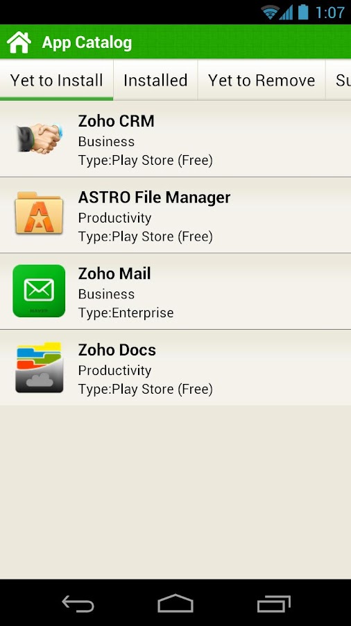 ManageEngine MDM Android Apps on Google Play