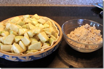Apple Crumb Pie 009