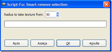 GIMP Script-Fu Smart remove selection