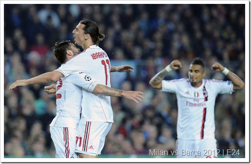 Milan vs Barça 2012 – Una partita, tanta passione e struggente sofferenza