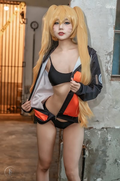 SAINT Photolife – Yuna (유나) Naruto Erotic Transformation