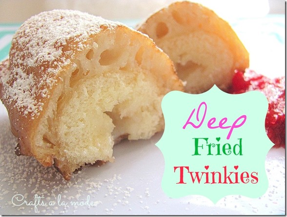deep fried Twinkies