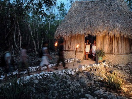 Imagini Mexic: Coliba Maya