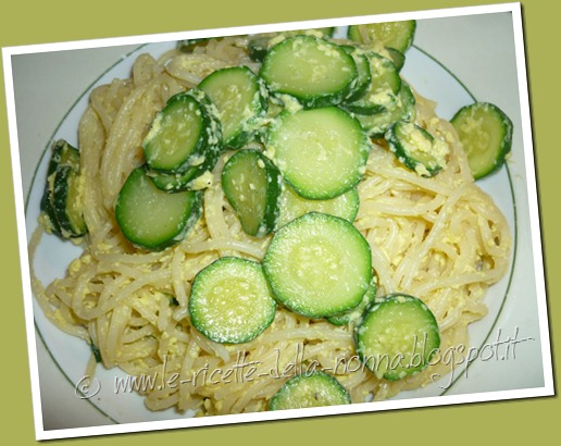 Spaghetti alla carbonara di zucchine (8)