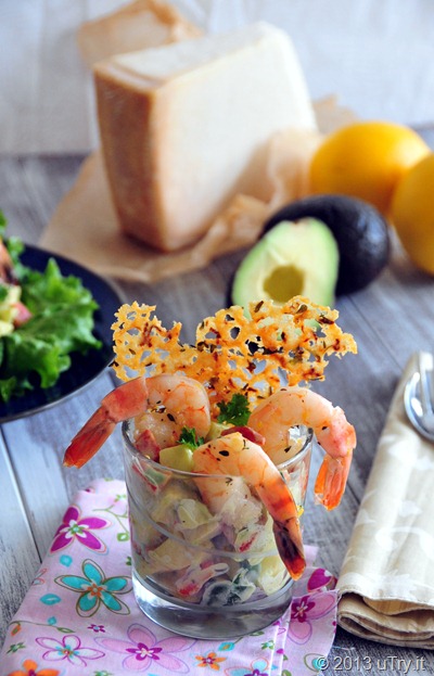 uTry.it: Roasted Shrimp Salad with Thyme and Lemon Frico