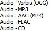 VLC-Audio-formato