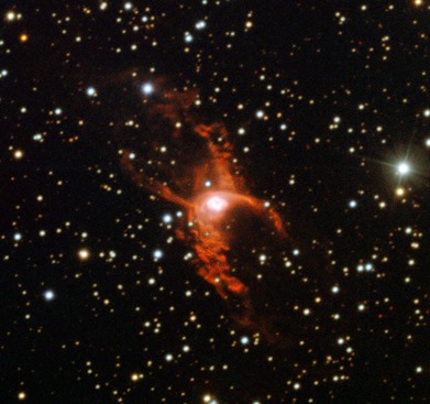 nebulosa planetária bipolar NGC 6537