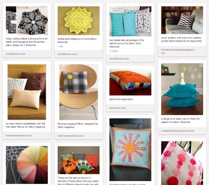 Pillow Ideas on Pinterest