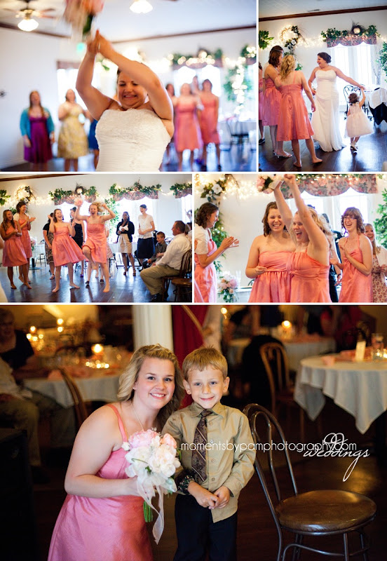 bouquet toss