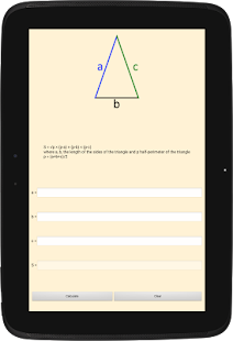 Area of ​​a triangle formula Screenshots 3