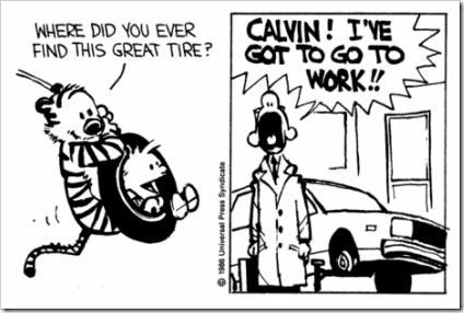 Calvin's Tire Swing 2