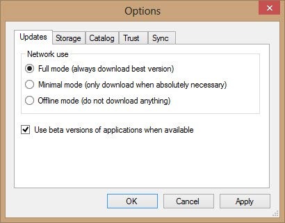zero-install-options-updates