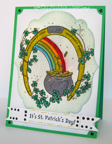 The Stampiung Boutique - 613 Avenue Create - St. Patrick´s Day Card - My Hobby = My Art - Ruthie Lopez DT
