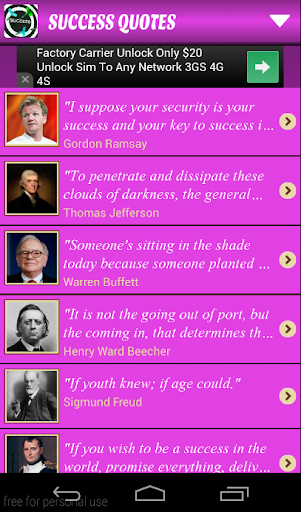 Free Success Quotes