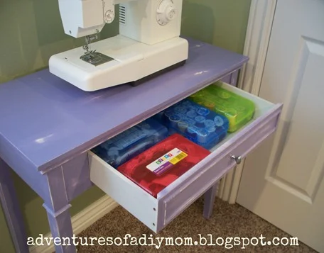 Sewing Table Makeover (8)