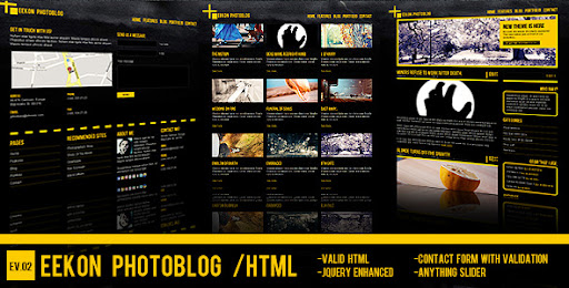 Eekon Photoblog - HTML site for photo amateurs. - Photography Creative