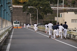 Training scene of Ikeda High School baseball team, Part 2