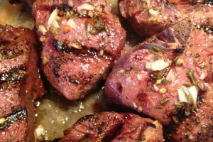 Greek Grilled Lamb Loin Chops