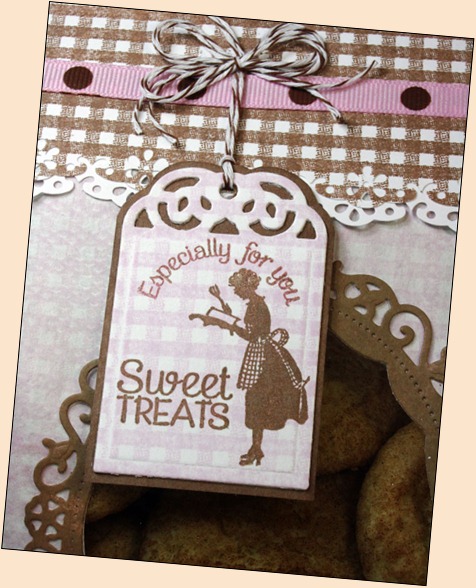 Gingham Background, Baking Gift Tags, Recipe Card Categories, Recipe Card and Tags Dies, Our Daily Bread designs