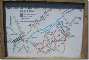 Roadside Map of the Battle of Port Republic along Route 340