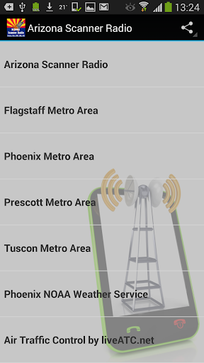 【免費音樂App】Scanner Radio Arizona FREE-APP點子