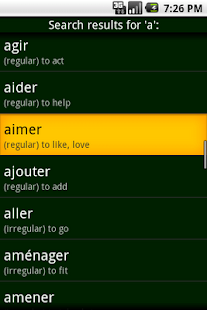 ProConjugate French Screenshots 0