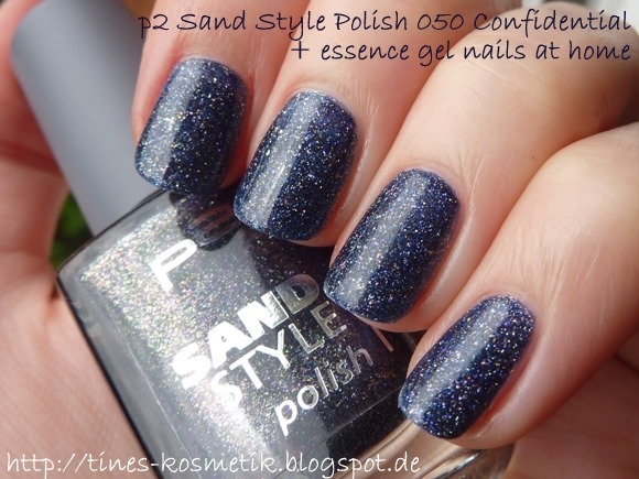 p2 Sand Style Polish Confidential mit Gel 2