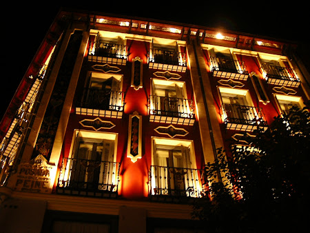 Centrul Madridului by night