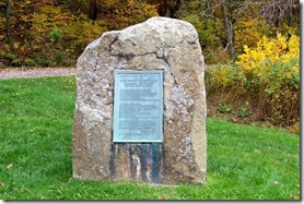 Alexander Spotswood Discovers the Valley of the Shenandoah monument