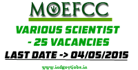 MOEFCC-Vacancy-2015