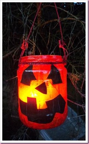Halloween Jar Lantern 1
