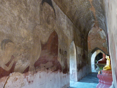 Obiective turistice Myanmar: Buda - pictura murala