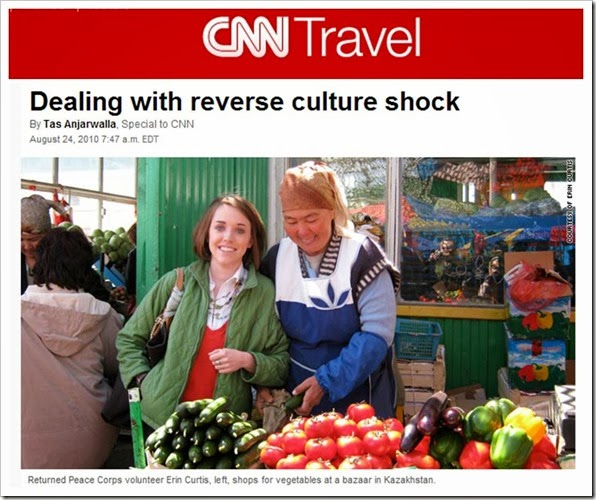 CNN Dealing with Reverse Culture Shock