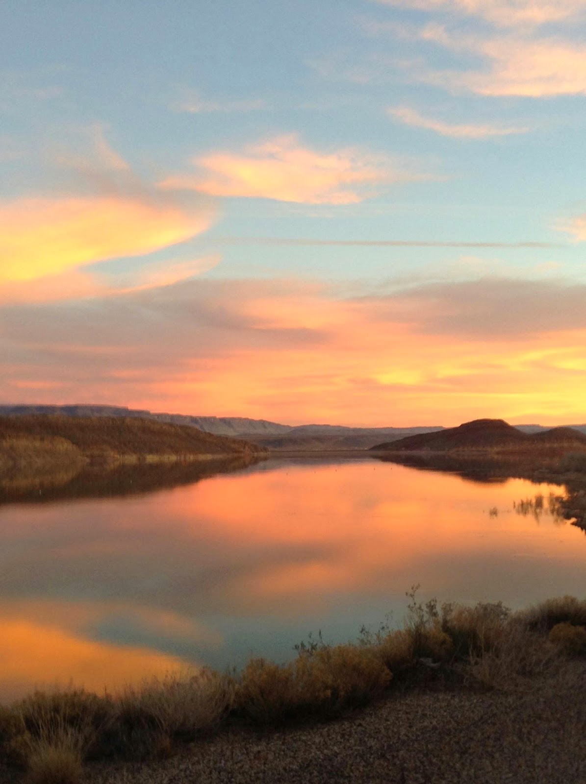 Wayne's Photo of The Day Quail Creek Reservoir, Hurricane, Utah