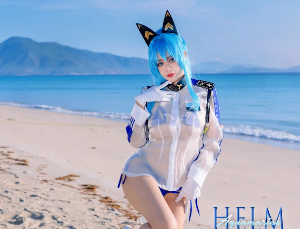 Coser@Byoru Helm Aquamarine