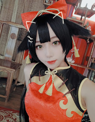 Coser@Money冷冷 No.015 高雄红旗袍