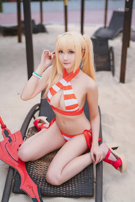 Coser@瓜希酱 尼禄水着