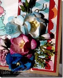 Tilda with Kite Flowers Close up