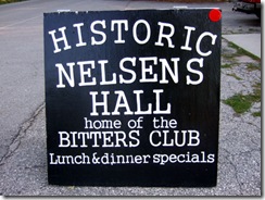 Washington Island Nelsens sign