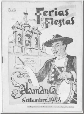 cartel ferias de Salamanca 1944