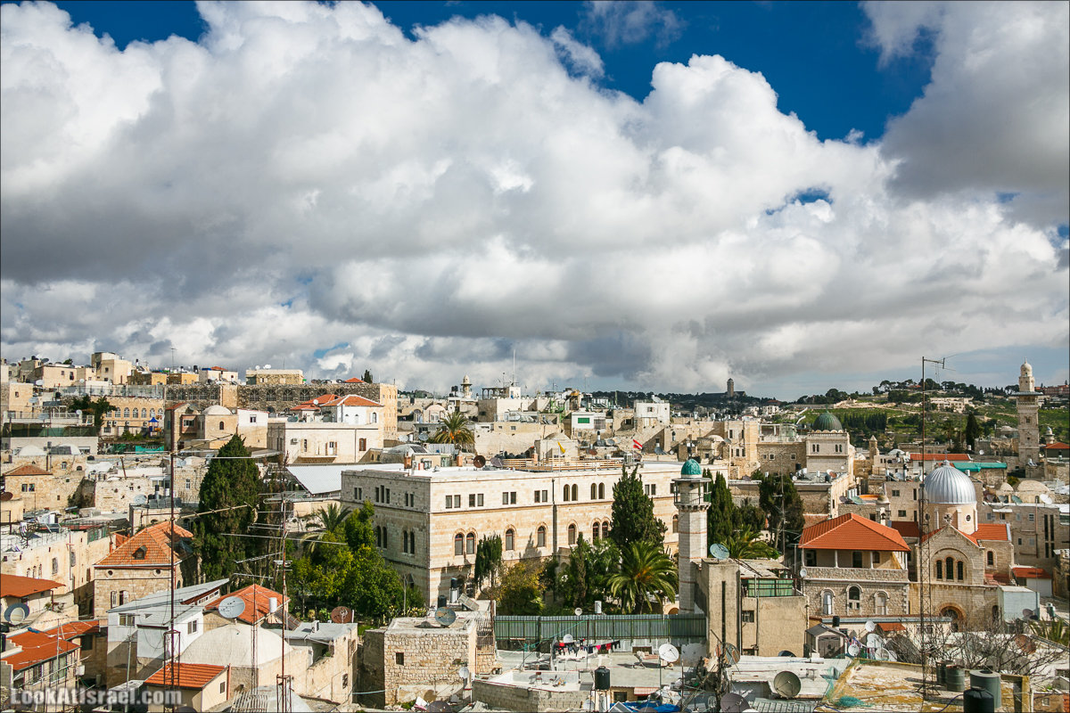 LookAtIsrael.com - Прогулка по крышам Иерусалима | Jerusalem roofs | על גגות ירושלים