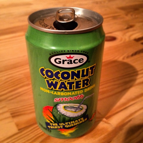 #82 - coconut water to rehydrate post-gym