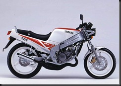 Yamaha TZR125 Naked 89