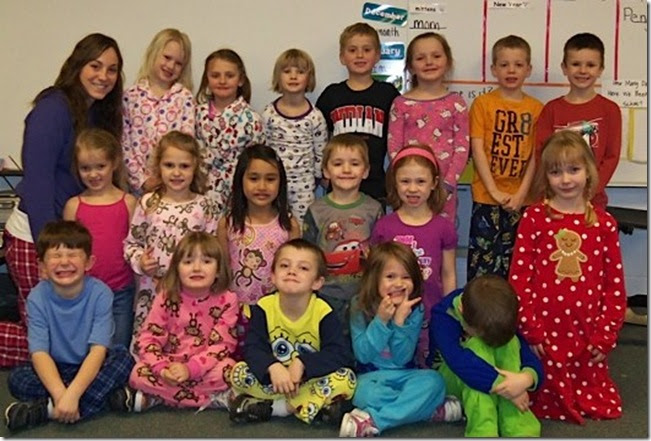 Kindergarten With Mrs Munden Pajama Day